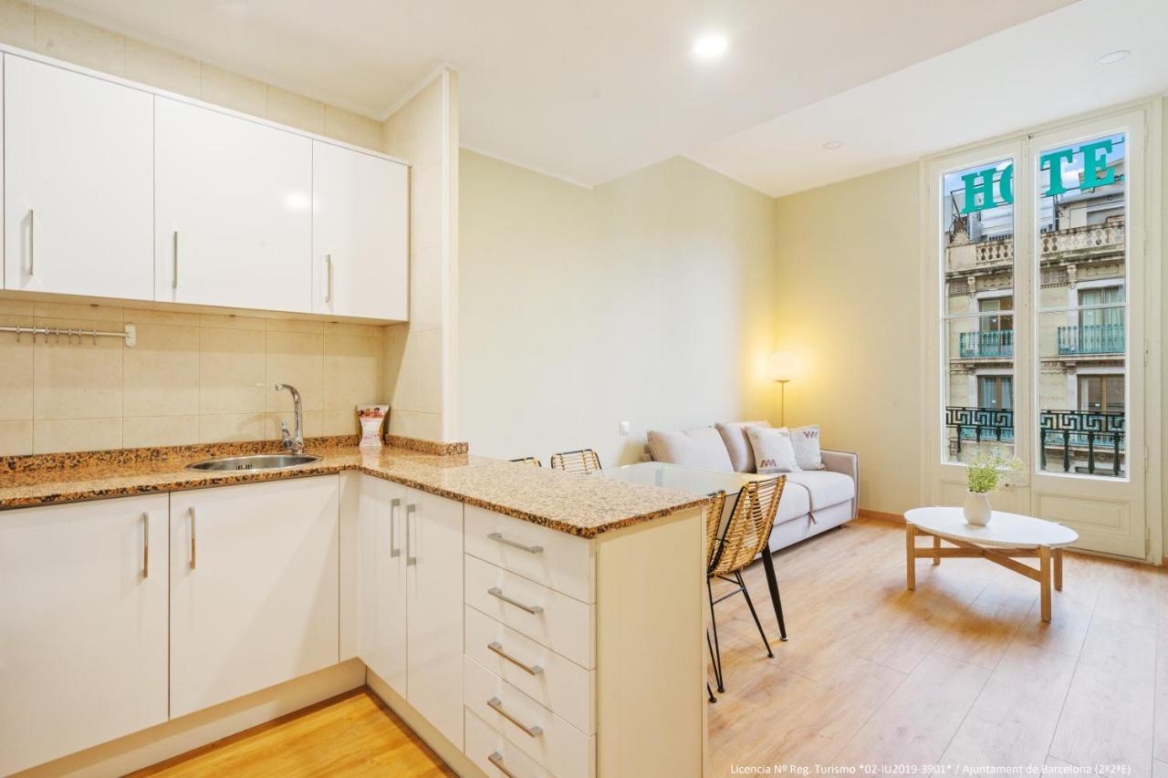 Flateli Pelayo H6 Apartment บาร์เซโลนา ภายนอก รูปภาพ